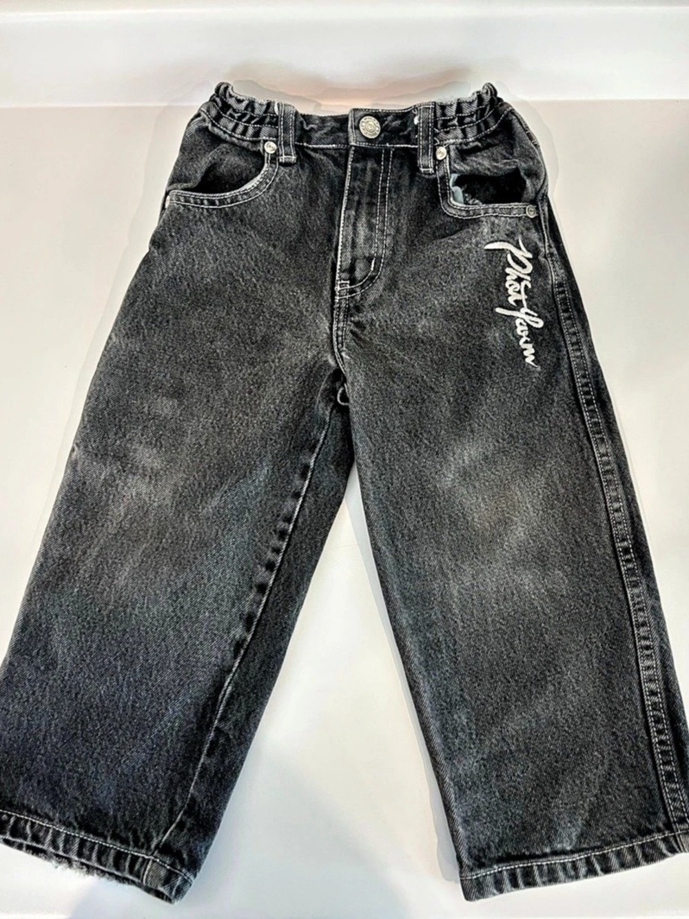 Vintage Y2K Phat Farm Boys 3T Black Jeans